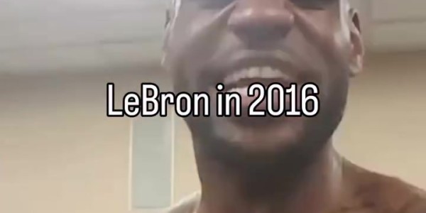 fb体育-美媒回顾16年詹姆斯激情训练自拍：打完背靠背后训练一整天