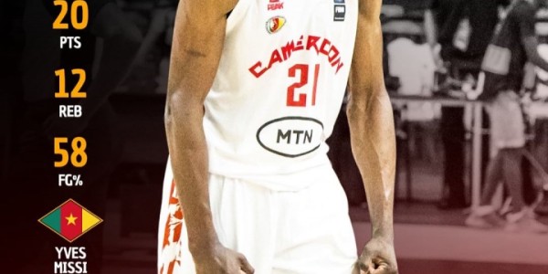 fb体育平台-米西轰20分12板带领喀麦隆进8强 非锦赛场均16.7+8.7&amp;amp;命中率76.9%